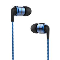 SoundMAGIC E80 High Fidelity in Ear Headphones with Sound Insulation Noise Reduction Headset - Blue