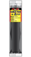 Pro Tie B24SD100 24-Inch Standard Duty Cable Tie, UV Black Nylon, 100-Pack