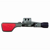 PNW Components Loam Lever Dropper Remote (Grey/Red, Standard 22.2mm Clamp)