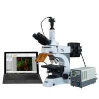 OMAX EPI-Fluorescence Trinocular Microscope 40x-1000x with 9MP Camera