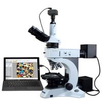 OMAX 50X-1000X Infinity EPI/Transmitted Light Polarizing Microscope+14MP Digital Camera