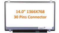 FULLCOM New 14.0" Screen Compatible with Stream 14-AX020NR 14-AX022NR 14-AX027CL HD 1366X768 LED LCD Screen Laptop Replacement