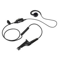 BOMMEOW BSE12-M9 C-Shape Swivel Style Earpiece Headset for Motorola Radio XPR6000 XPR6350