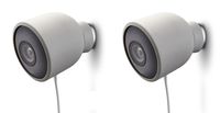 Colorful Silicone Skins for Nest Cam Outdoor Security Camera - Protect and Camouflage Your Nest Cam Outdoor with These UV Light- and Weather Resistant Silicone Skins (2 Pack, Grey)