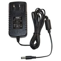 HQRP AC Adapter for Yamaha PSR-GX76 / PSRGX76 / YPT-210 Keyboard Replacement Power Supply Cord [UL Listed] plus HQRP Euro Plug Adapter