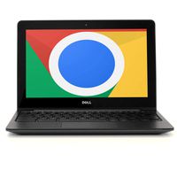 Dell Chromebook 11 Laptop Computer, 11.6" Monitor, Intel Dual-Core Processor, 4GB RAM, 16GB eMMc, 8GB USB Flash Drive, Chrome OS, WiFi (Renewed)