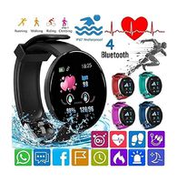 dozenla Unisex Casual Multifunctional Round Shape Bluetooth Smart Wristband Smart Watches