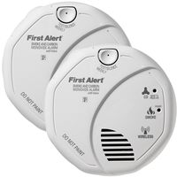 First Alert Wireless Battery Operated Smoke & Carbon Monoxide Alarm  (2 Pack)