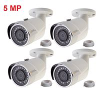 Q-See 4-pack of 5MP HD QC IP Series QCN8099B Security Camera with Color Night Vision and H.265