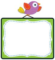 Carson Dellosa - Boho Birds Colorful Cut-Outs, Classroom Décor, 36 Pieces