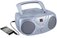 Sylvania Portable Cd Player & AM/FM Radio Mega Bass Reflex Boombox Sound System