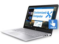 HP Pavilion 15-cc610ms Laptop 15.6-inch Full HD IPS Touchscreen • 8GB memory/128GB SSD Intel Core i5-8250U, Windows 10 Pro, Customized to Meet Upgraded Specs... (8GB RAM | 128GB SSD | Windows 10 Pro)