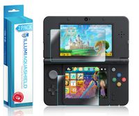 ILLUMI AquaShield Screen Protector Compatible with Nintendo 3DS (2015,Standard Version)(2-Pack) No-Bubble High Definition Clear Flexible TPU Film