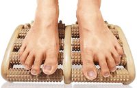 LHYCM Biped Massager Roller - Relieve Plantar Fasciitis, Heel, Foot Arch Pain - Stress Relief - Acupressure/Reflexology Tool