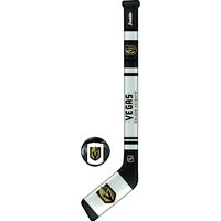 Franklin Sports NHL Vegas Golden Knights NHL Mini Soft Hockey Stick Set - NHL Team Soft Foam Mini Hockey Stick and Ball Set - Great Toy for Kids