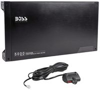 Boss Phantom PH5000D 5000w Mono Class D Amplifier Car Stereo Amp with strapping ability to connect two amps together for 10,000W!