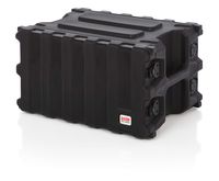Gator Cases Pro Series Rotationally Molded 6U Rack Case with Shallow 13" Depth; Made in USA (G-PRO-6U-13)