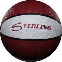 Sterling Maroon/White 28.5 Size 6 Rubber Basketball