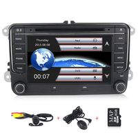 HD 7 inch Car Stereo GPS DVD Navi 2 Din for VW Jetta Passat Golf Beetle Caddy Tiguan Scirocco Octavia Altea Touran Amarok Car Radio in-Dash DVD