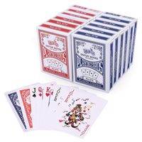 LotFancy Playing Cards, Poker Size Standard Index, 12 Decks of Cards (6 Blue and 6 Red), for Blackjack, Euchre, Canasta, Pinochle Card Game, Casino Grade