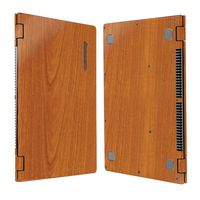Skinomi Light Wood Full Body Skin Compatible with Lenovo Yoga 11s (Ideapad Yoga 11s)(Full Coverage) TechSkin with Anti-Bubble Clear Film Screen Protector