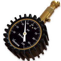 Vondior Tire Pressure Gauge - (0-100 PSI) Heavy Duty, Certified ANSI Accurate with Large 2 Inch Easy to Read Glow Dial, Low - High Air Pressure Gauge. Tire Gauge for Car and Trucks Tires