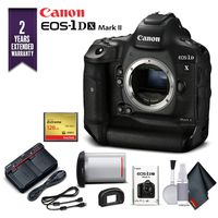 Canon EOS-1DX Mark II DSLR Camera (Body Only) with 2 Year Extended Warranty (International Model) - Starter Kit