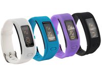 honecumi Replacement Bands Compatible with Garmin Vivofit Wristband Watch Strap for Men & Women-Garmin Vivofit 1 Replacement Watch Band/Strap/Bracelet with Metal Buckle Clip-Free size-4pcs