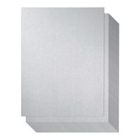 Shimmer Paper - 96 Pack-Silver Metallic Cardstock Paper, Double Sided, Laser Printer Friendly - Ideal for Weddings, Baby Showers, Birthdays, Craft, Letter Size Sheets, 250 GSM, 8.7 x 0.03 x 11 Inches
