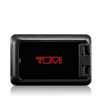 TUMI - 4 Port USB Electric Travel Adaptor Plug - International Universal AC Power Converter - Black