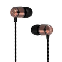 SoundMAGIC E50 Earphones Wired Earbuds Noise Isolating in Ear Powerful Bass HiFi Stereo Sport Headphones (Gold)