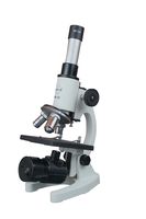Radical 1000x Student School Biology Science Compound Microscope w LED Rechargeable Lamp Batteries Included and Slide Kit