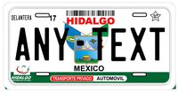 Hidalgo Mexico Placas License Plate