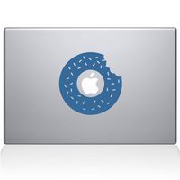 The Decal Guru 2060-MAC-15P-LB Donut Sprinkles Decal Vinyl Sticker, Light Blue, 15" MacBook Pro (2015 & Older)