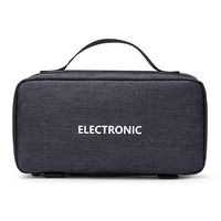 Makeup Bag, PVC Waterproof Travel Packing Cubes for ARUNGOR Backpack, Portable Cosmetic Case Organizer Storage Bag (Grey Electronic bag)