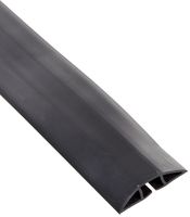 Morris Products 22614 Soft Wiring Duct, Black, 0.75" ID, 2-1/2" OD, 0.60" Width, 0.43" Height