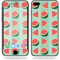 MightySkins Skin Compatible with Apple iPhone 8 Plus - Watermelon Patch | Protective, Durable, and Unique Vinyl Decal wrap Cover | Easy to Apply, Remove, and Change Styles | Made in The USA