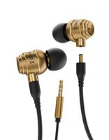 Ghostek Headphones IPX7 Water Resistant Wireless Bluetooth Earbuds (Black/Gold)