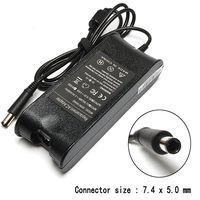 90W 19.5V 4.62A AC Adapter Laptop Charger for Dell Latitude E7440 E7450 E6400 E6410 E6420 E6430 E5430 E6330 E6320 E6230 E6220 E5540 E5440 inspiron N5110 N5010 N7110 N7010 N4010 N4110 Power Supply Cord