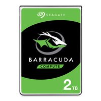 Seagate BarraCuda 2TB Internal Hard Drive HDD - 2.5 Inch SATA 6Gb/s 5400 RPM 128MB Cache for Computer Desktop PC - Frustration Free Packaging (ST2000LM015)