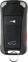 KeylessOption Keyless Entry Remote Control Car Ignition Flip Key Fob Replacement for Porsche KR55WK45032
