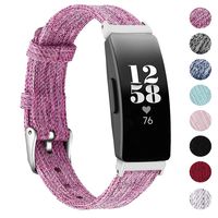 EZCO Bands Compatible with Fitbit Inspire HR & Inspire, Woven Fabric Breathable Watch Strap Quick Release Replacement Wristband Accessories Women Man Compatible with Inspire Smart Watch