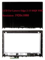 For Lenovo New 15.6'' FHD 1080P LCD Display Panel Touch Screen Assembly Edge 2 15 NV156FHM-A13 NV156FHM-N42