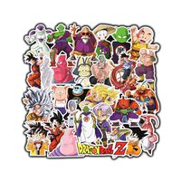 DOFE 100 PCS Dragon Ball Stickers Laptop Stickers,Motorcycle Bicycle Luggage Decal Graffiti Patches,Waterproof Vinyl Scrapbook Stickers for Teens (100 PCS Dragon Ball Stickers)