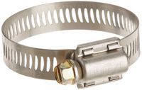 Breeze Power-Seal Stainless Steel Hose Clamp, Worm-Drive, SAE Size 24, 1-1/16" to 2" Diameter Range, 1/2" Bandwidth (Pack of 10)