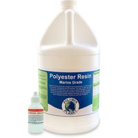 Polyester Fiberglass Laminating Resin ,Gallon with Hardener - Marine Boat