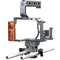 Vidpro CA-S7R Aluminum Camera Video Cage Rig for Sony Alpha A7 Series fits A7, A7 II, A7S, A7S II, A7R & A7R II Digital Cameras