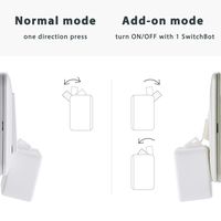 SwitchBot Smart Switch Button Pusher, No Wiring, Wireless App or Timer Control, Add SwitchBot Hub compatible with Alexa, Google Home, HomePod, IFTTT