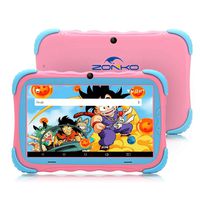 7 inch Android 7.1 Kids Tablet IPS HD Screen 1GB/16GB Babypad Edition PC with WiFi and Camera and Games Google Play Store Bluetooth Kids-Proof Case GMS Certified with Charger-Pink