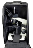 OMAX 40X-1000X Trinocular Biological Compound LED Microscope with Vinyl Carrying Case